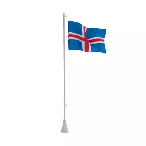 Iceland Flag