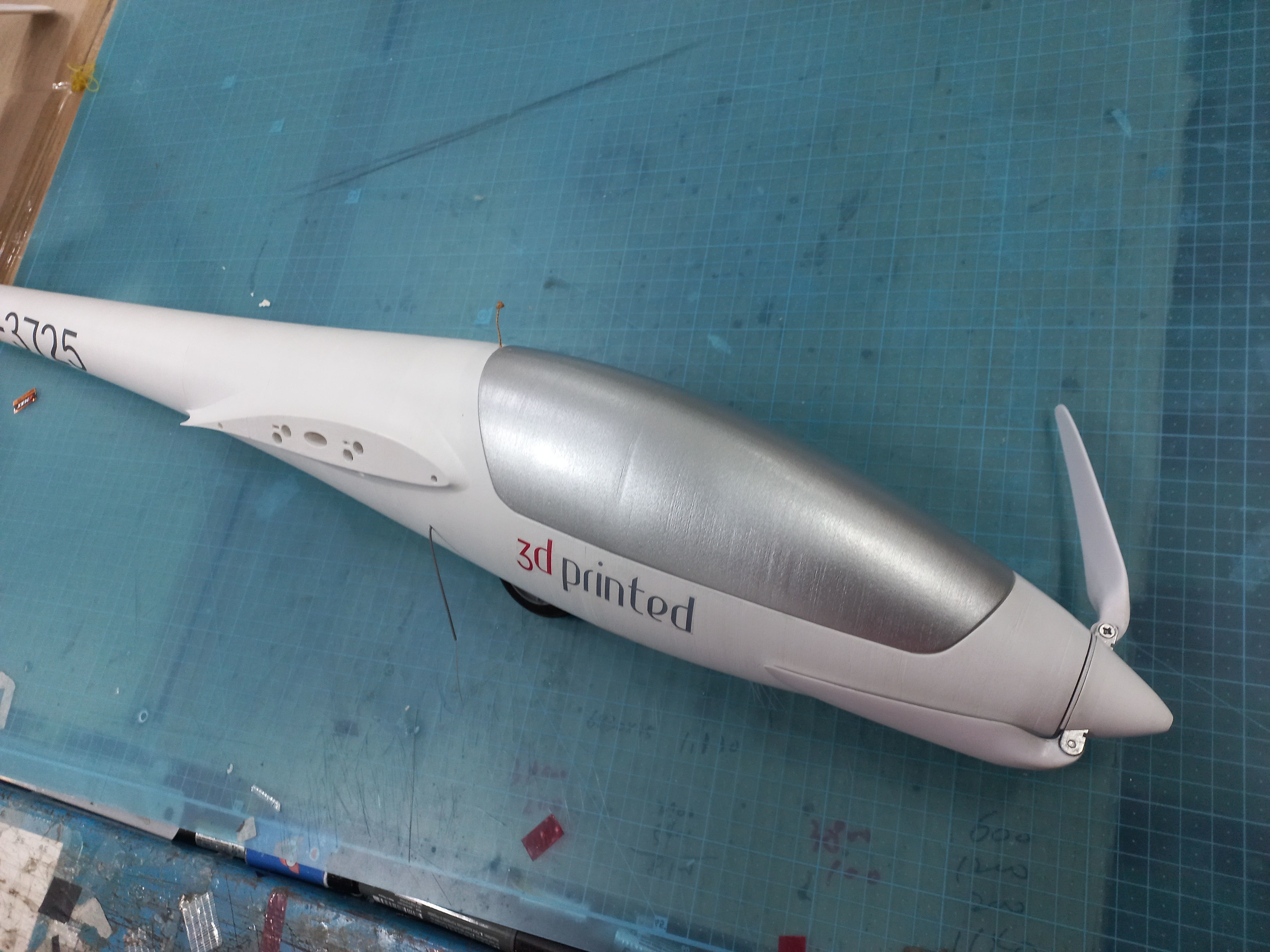 RC SAILPLANE WINGSPAN 2350mm   3D print model_16
