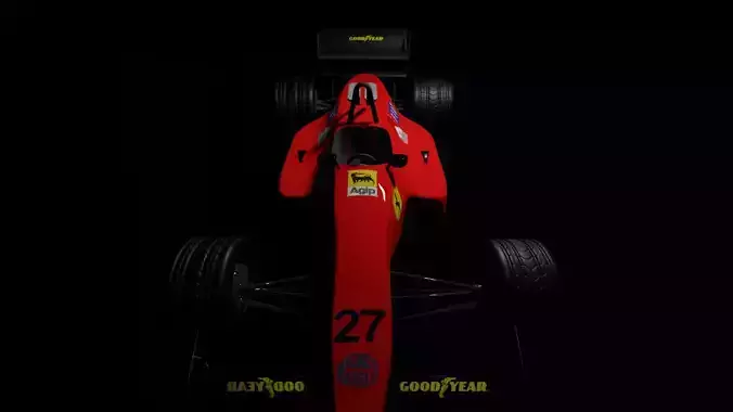 f1 1988 3D model