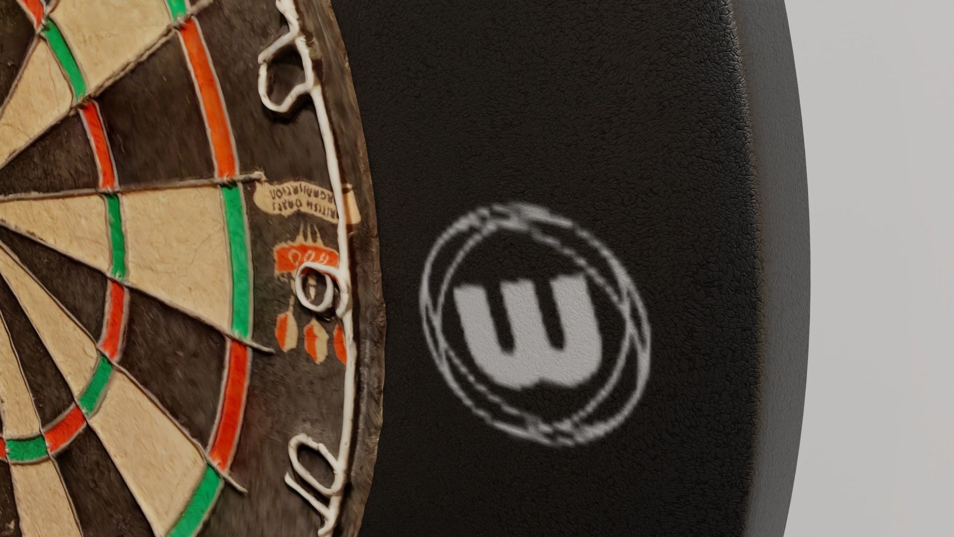 Winmau Dartboard Photoscan 3D model_11