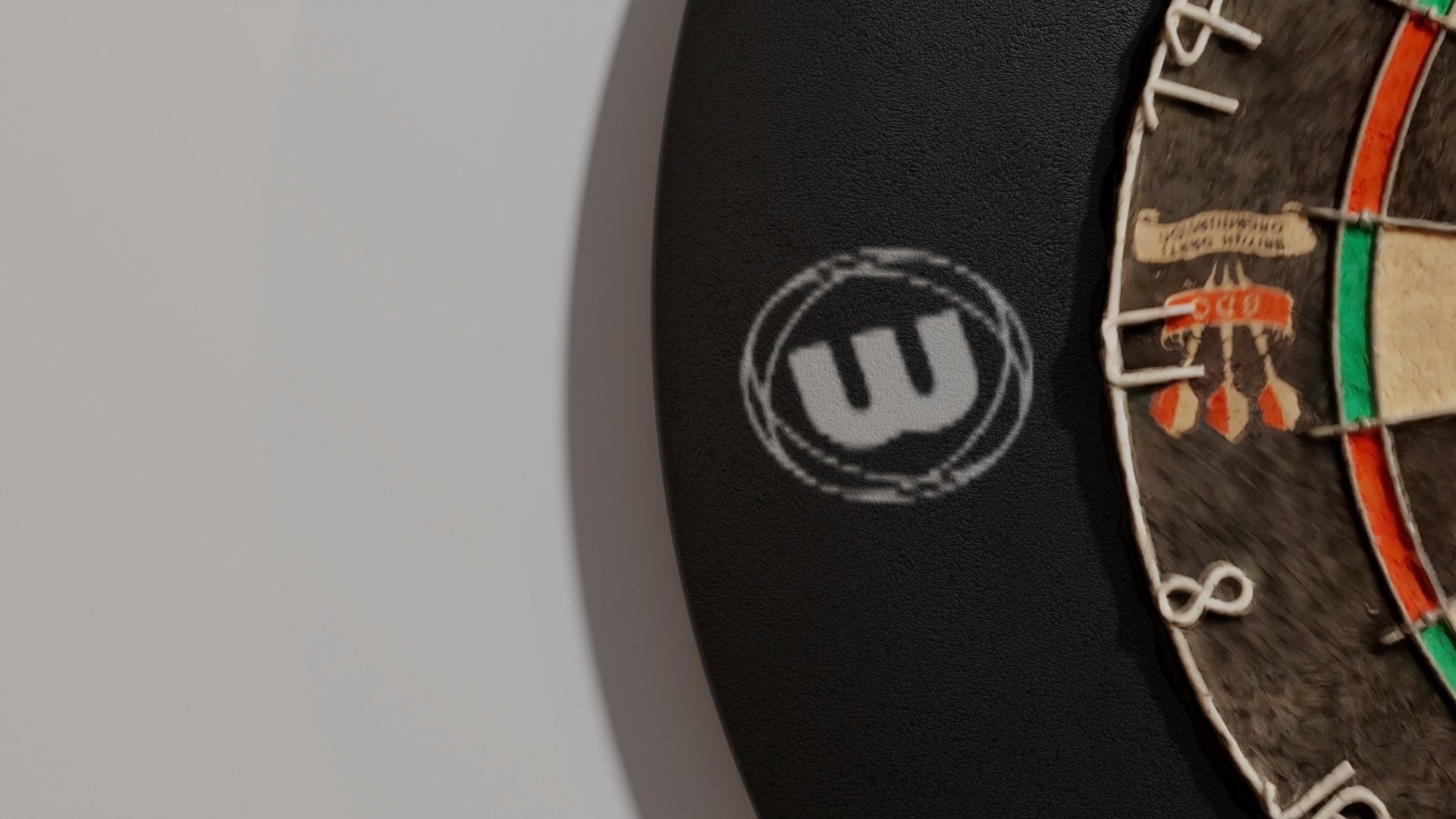 Winmau Dartboard Photoscan 3D model_4