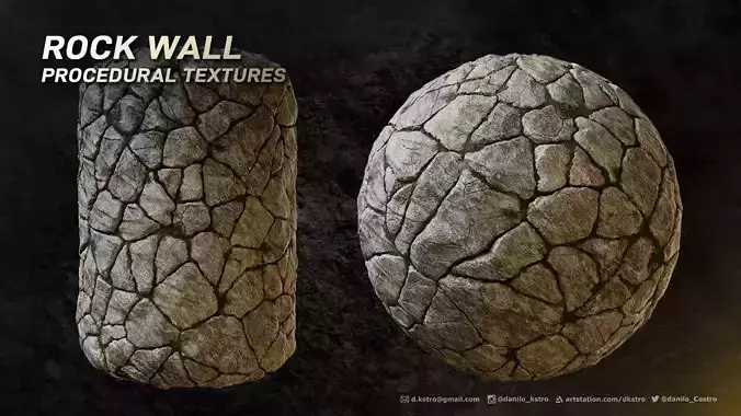 Rock Wall - Procedural Texture Texture