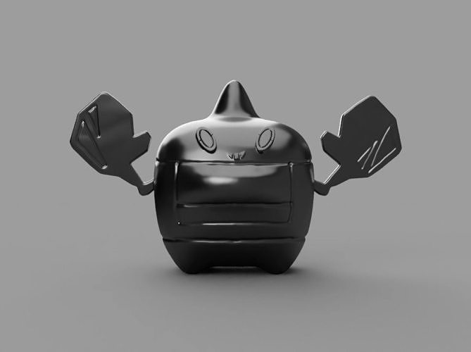 pokemon Rotom Heat 3d pokemonmodel ready to print 3D print model