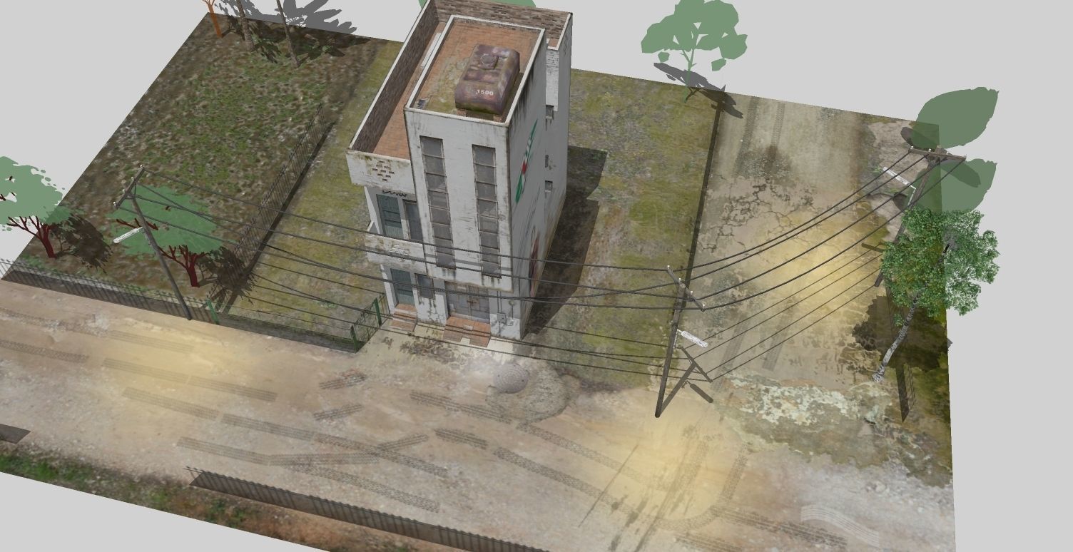 2 Marla House Low-poly 3D model_3