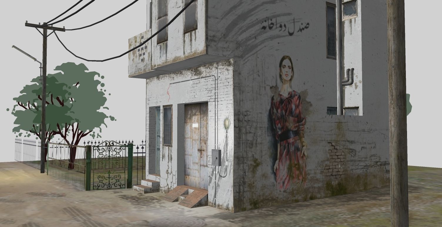 2 Marla House Low-poly 3D model_17