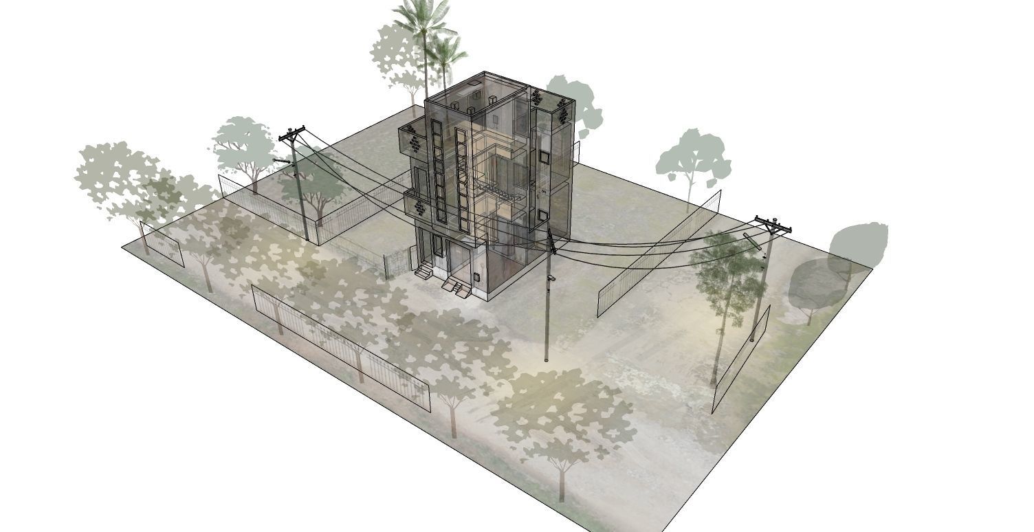 2 Marla House Low-poly 3D model_23