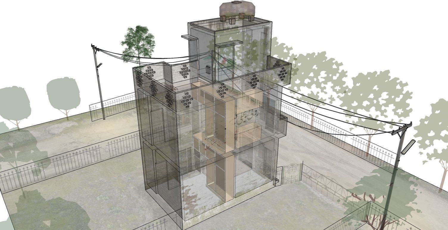 2 Marla House Low-poly 3D model_21