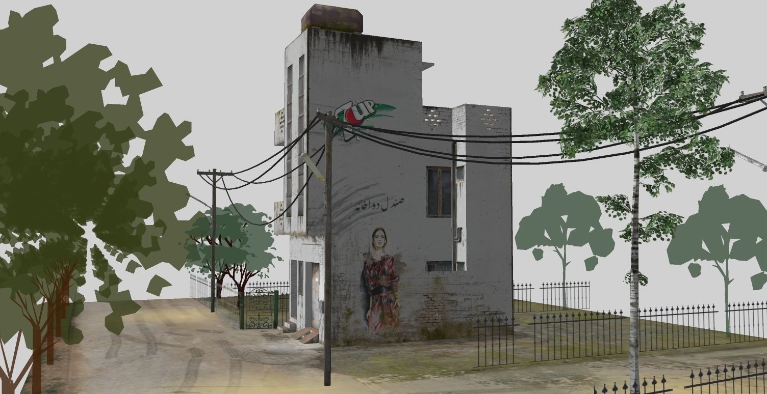 2 Marla House Low-poly 3D model_13