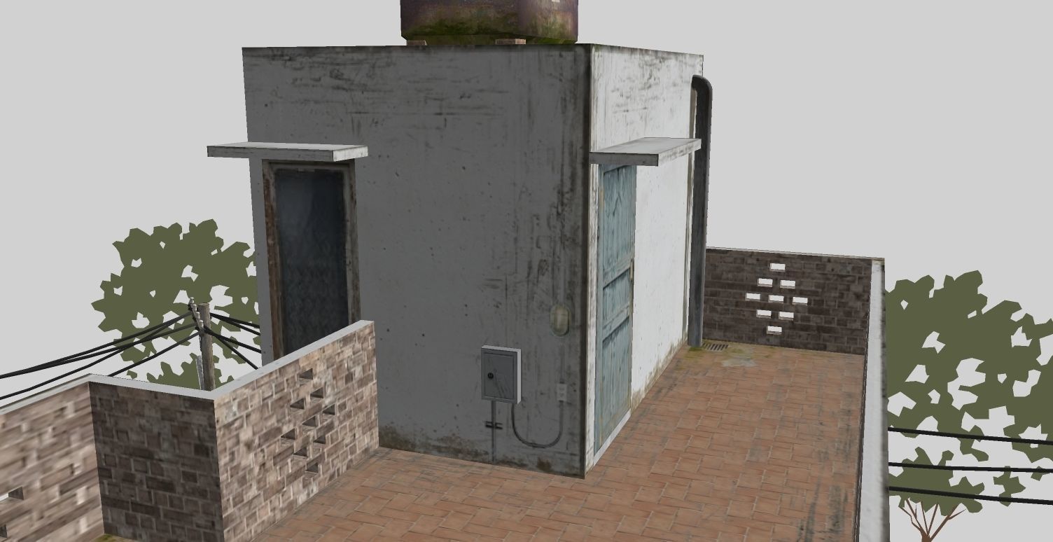 2 Marla House Low-poly 3D model_20