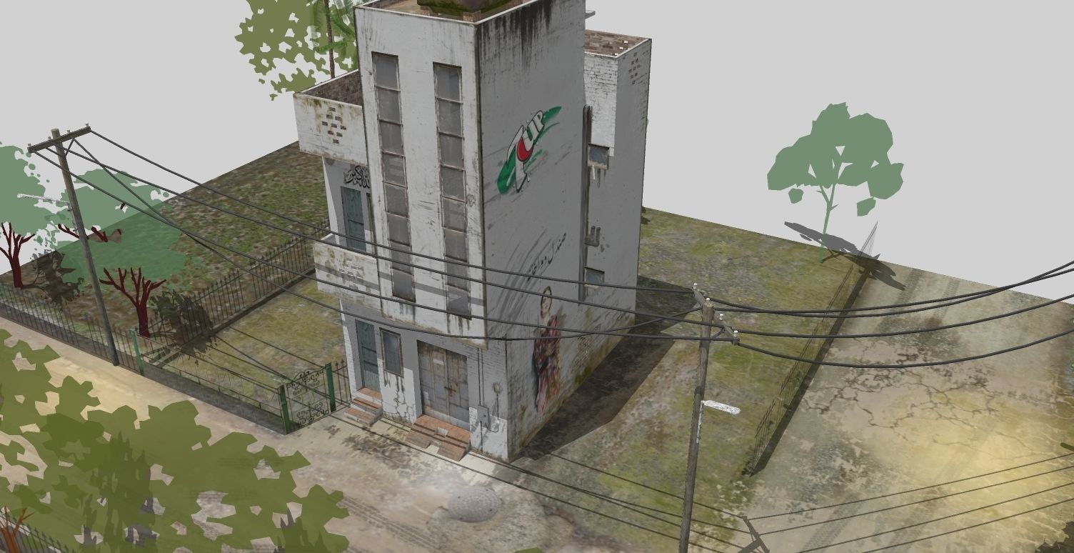 2 Marla House Low-poly 3D model_4