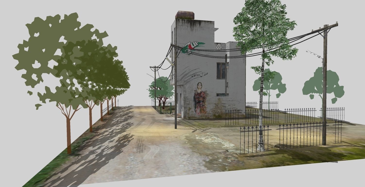 2 Marla House Low-poly 3D model_14