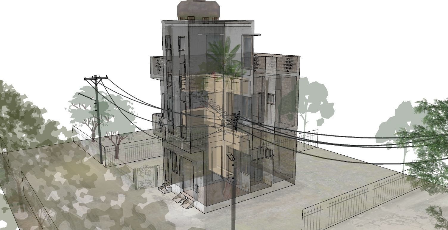 2 Marla House Low-poly 3D model_22