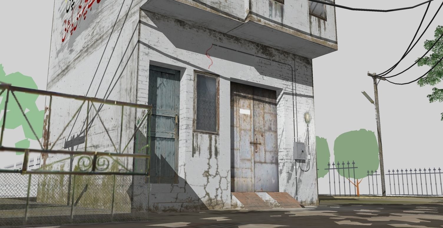 2 Marla House Low-poly 3D model_11