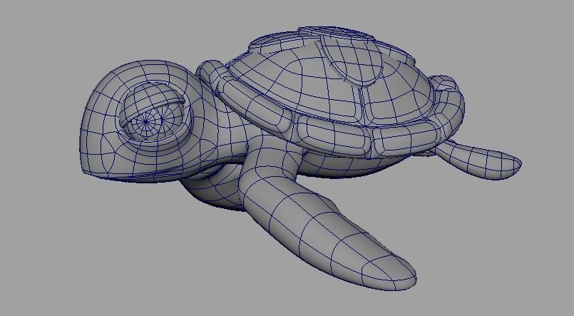 Cartoon Fish 6 Low-poly 3D model_5