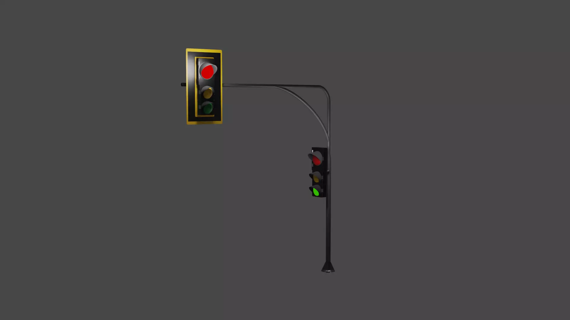  Semaforo1 - StopLight 3D model_0