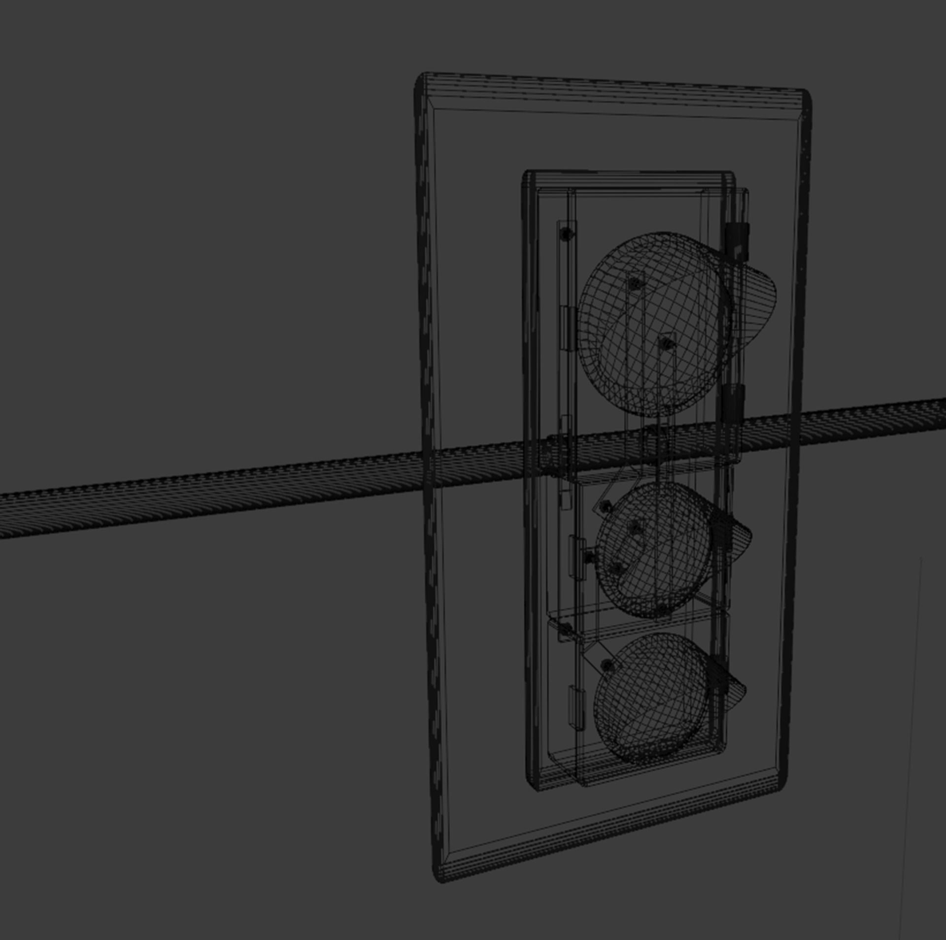  Semaforo1 - StopLight 3D model_7