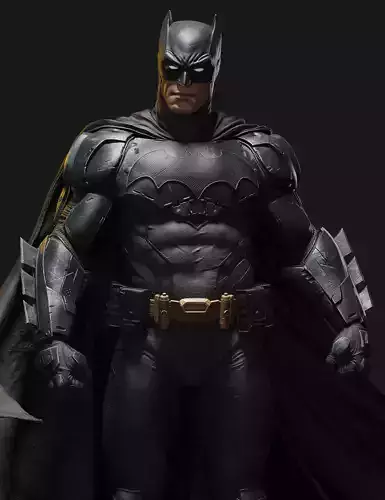 Batman statue 3D print model