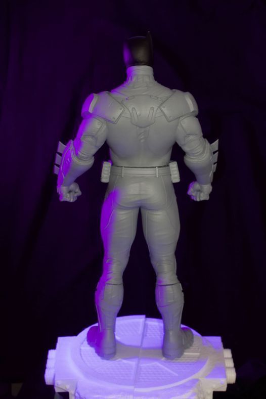 Batman statue 3D print model_9