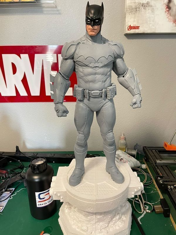 Batman statue 3D print model_3