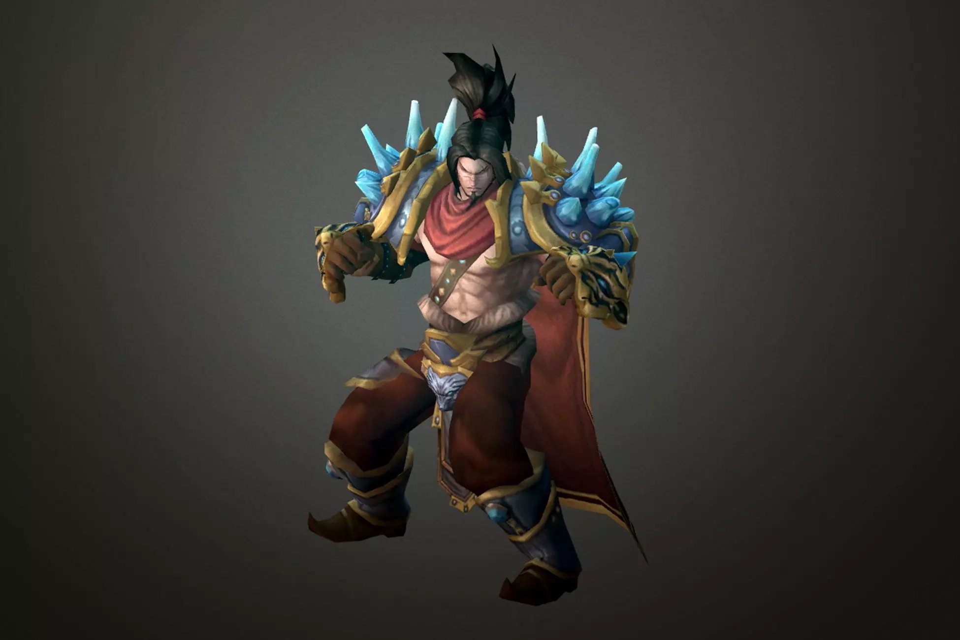 Fantasy Chess RPG Character - Anon Low-poly 3D model_0