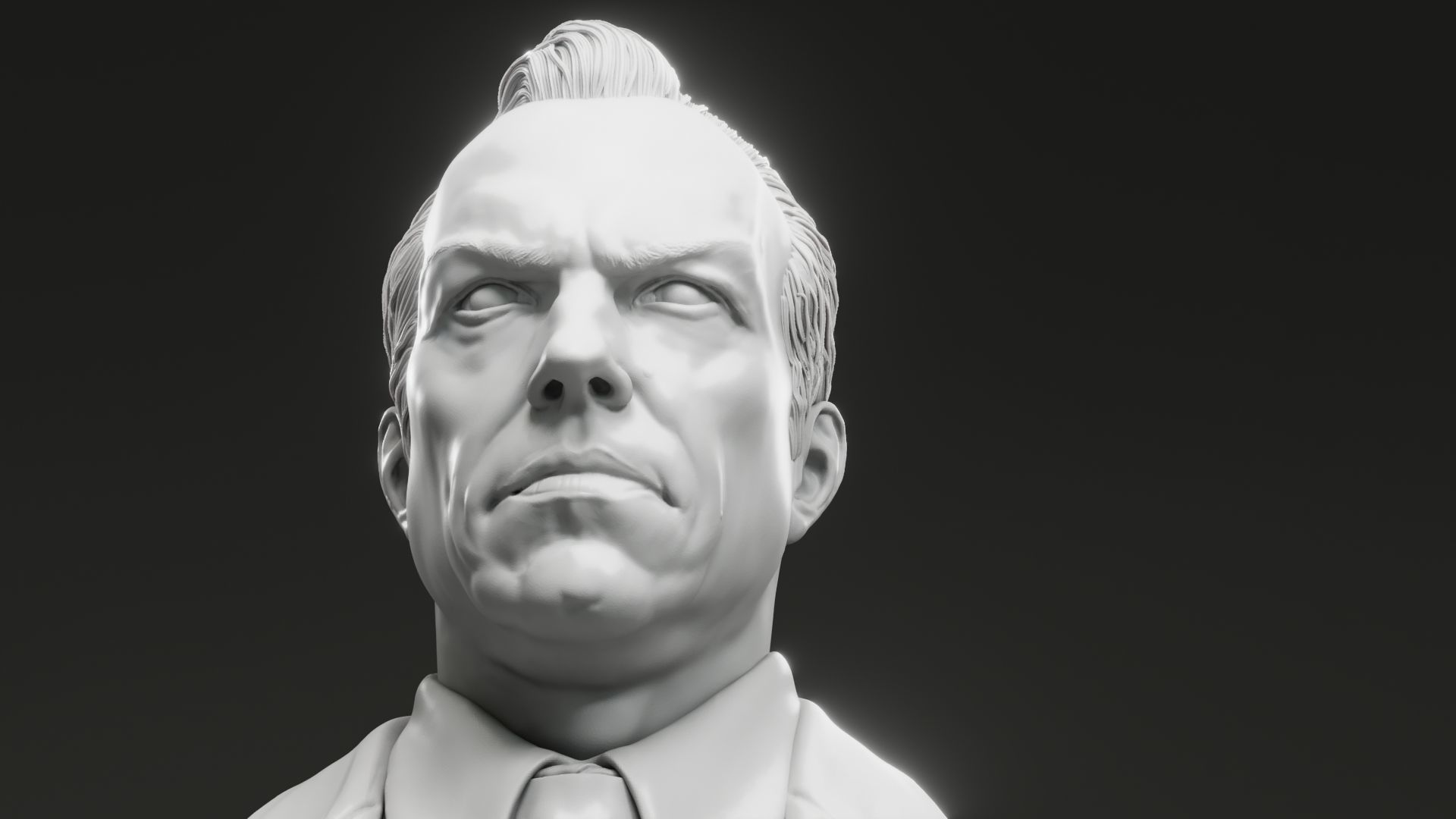 Hugo Weaving - Agent Smith - The Matrix 3D print model_7