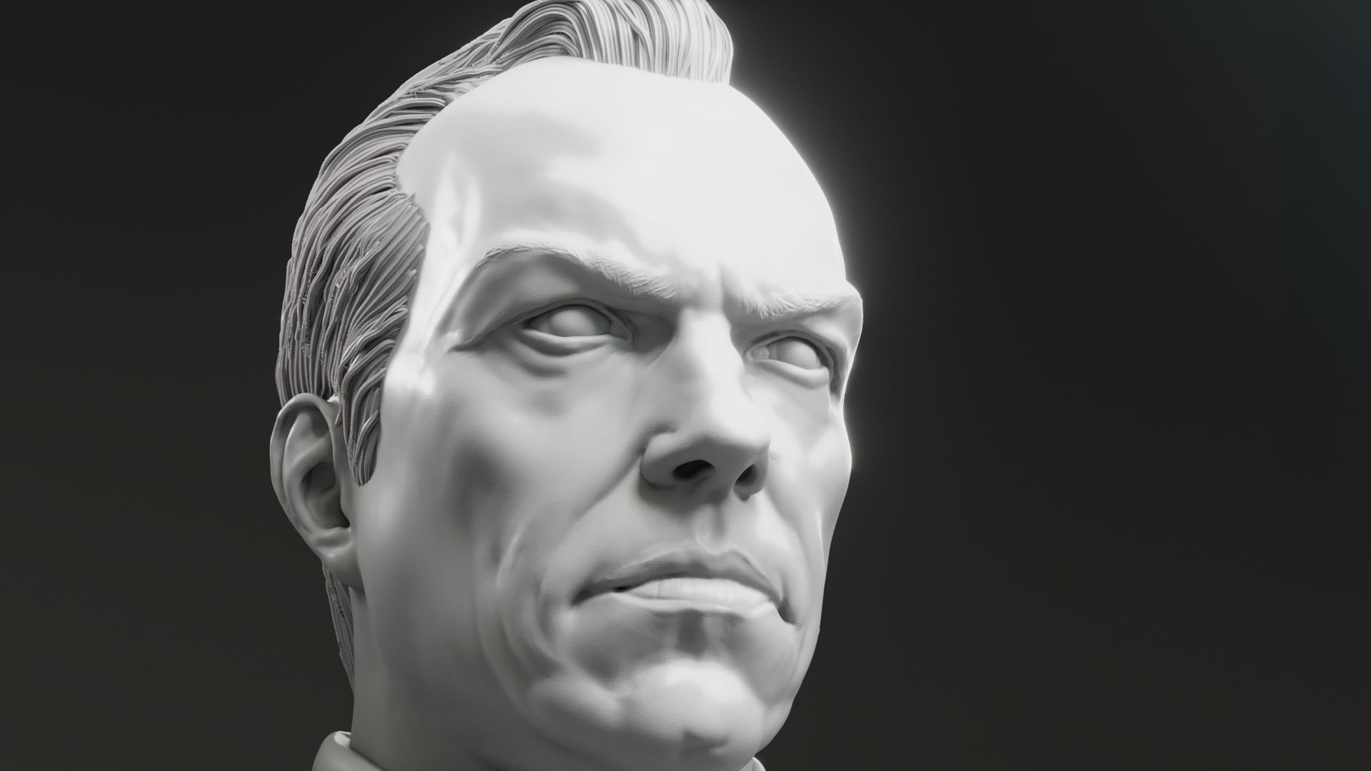 Hugo Weaving - Agent Smith - The Matrix 3D print model_19