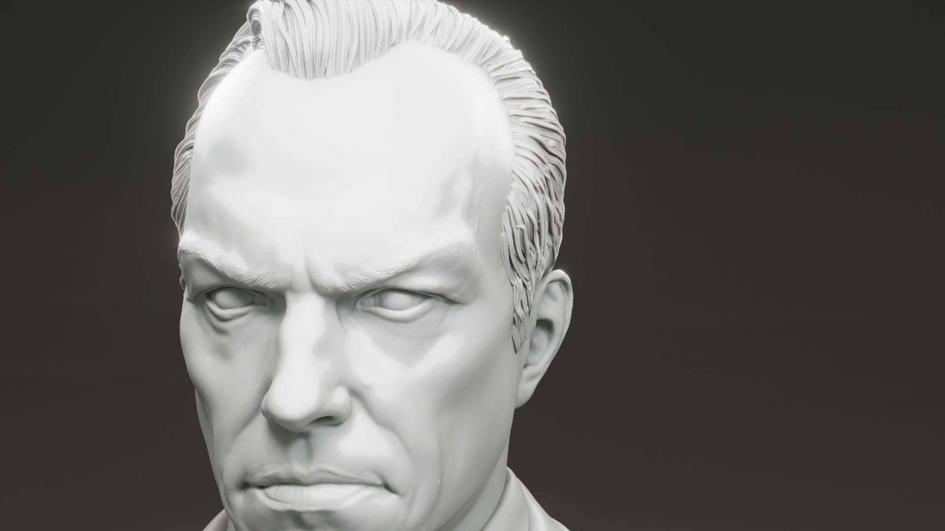 Hugo Weaving - Agent Smith - The Matrix 3D print model_10