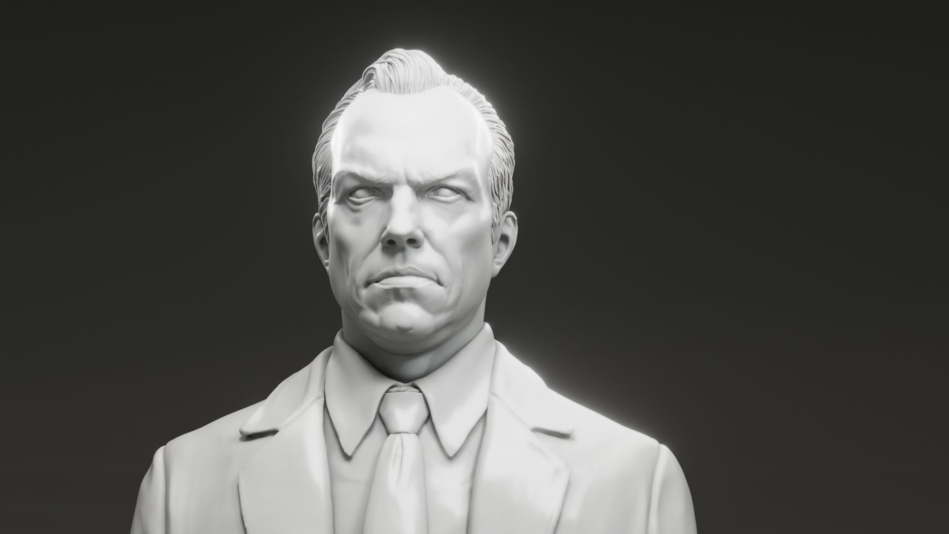 Hugo Weaving - Agent Smith - The Matrix 3D print model_6