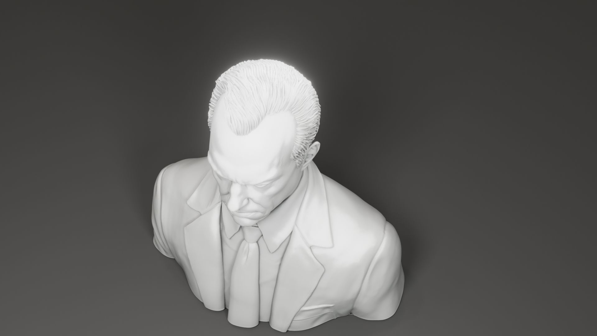 Hugo Weaving - Agent Smith - The Matrix 3D print model_5