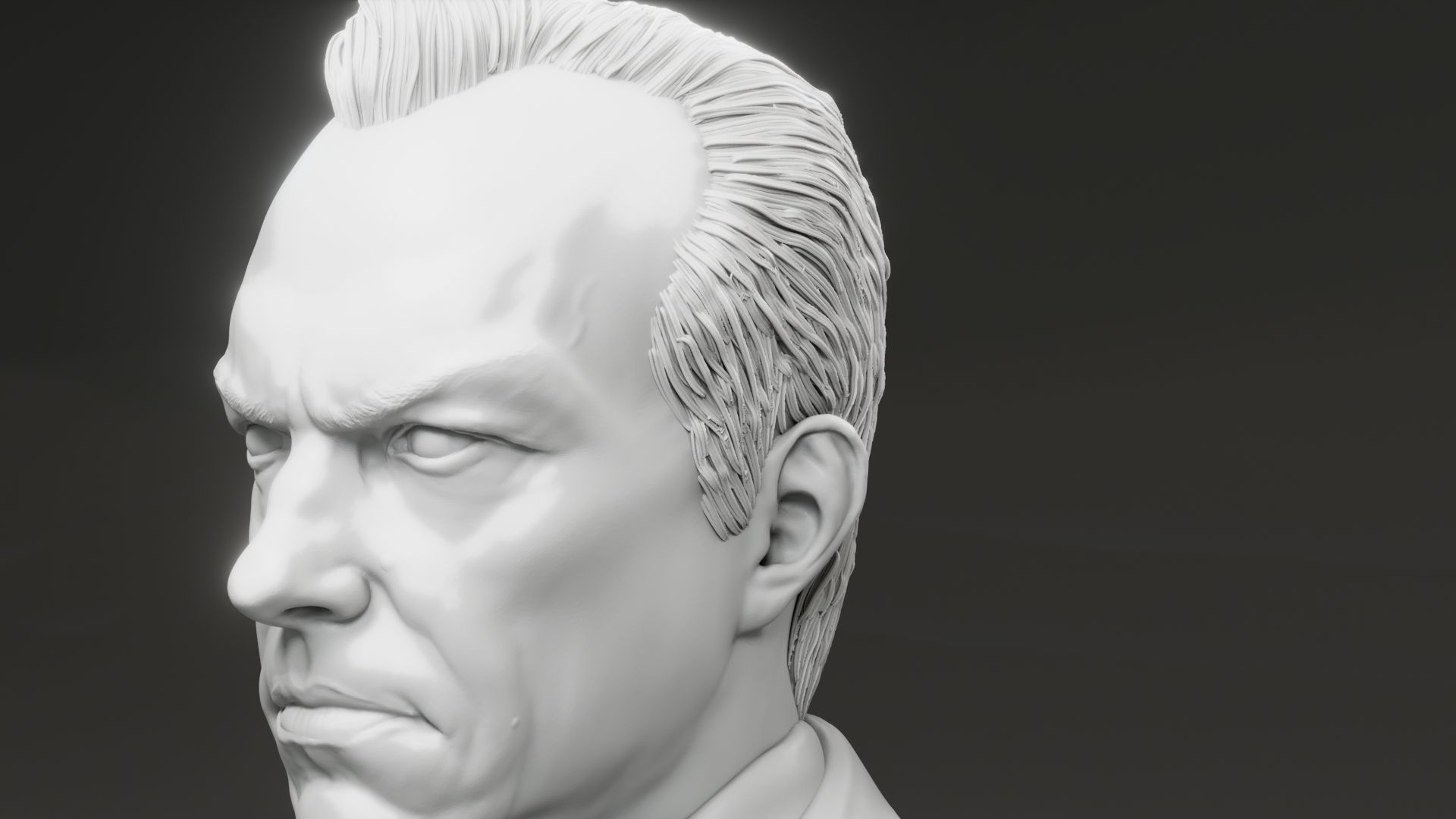 Hugo Weaving - Agent Smith - The Matrix 3D print model_9