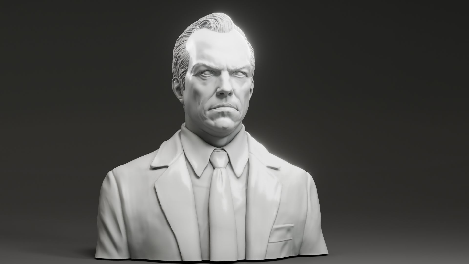 Hugo Weaving - Agent Smith - The Matrix 3D print model_2