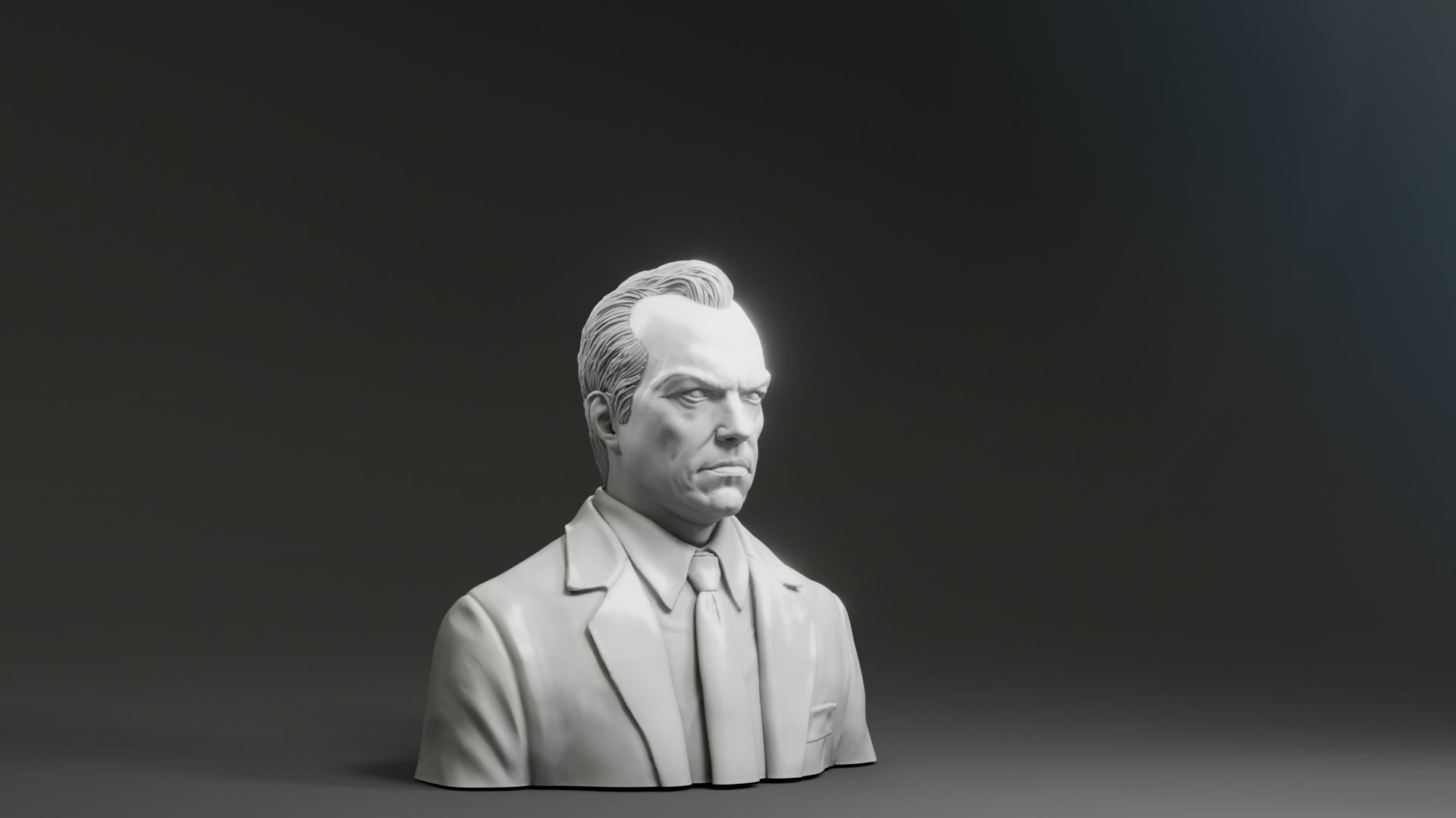 Hugo Weaving - Agent Smith - The Matrix 3D print model_17