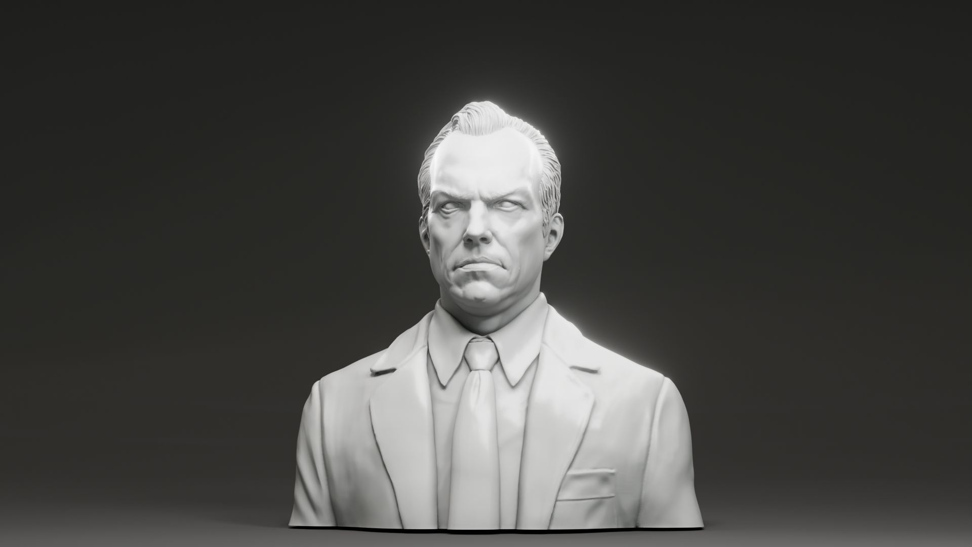 Hugo Weaving - Agent Smith - The Matrix 3D print model_18
