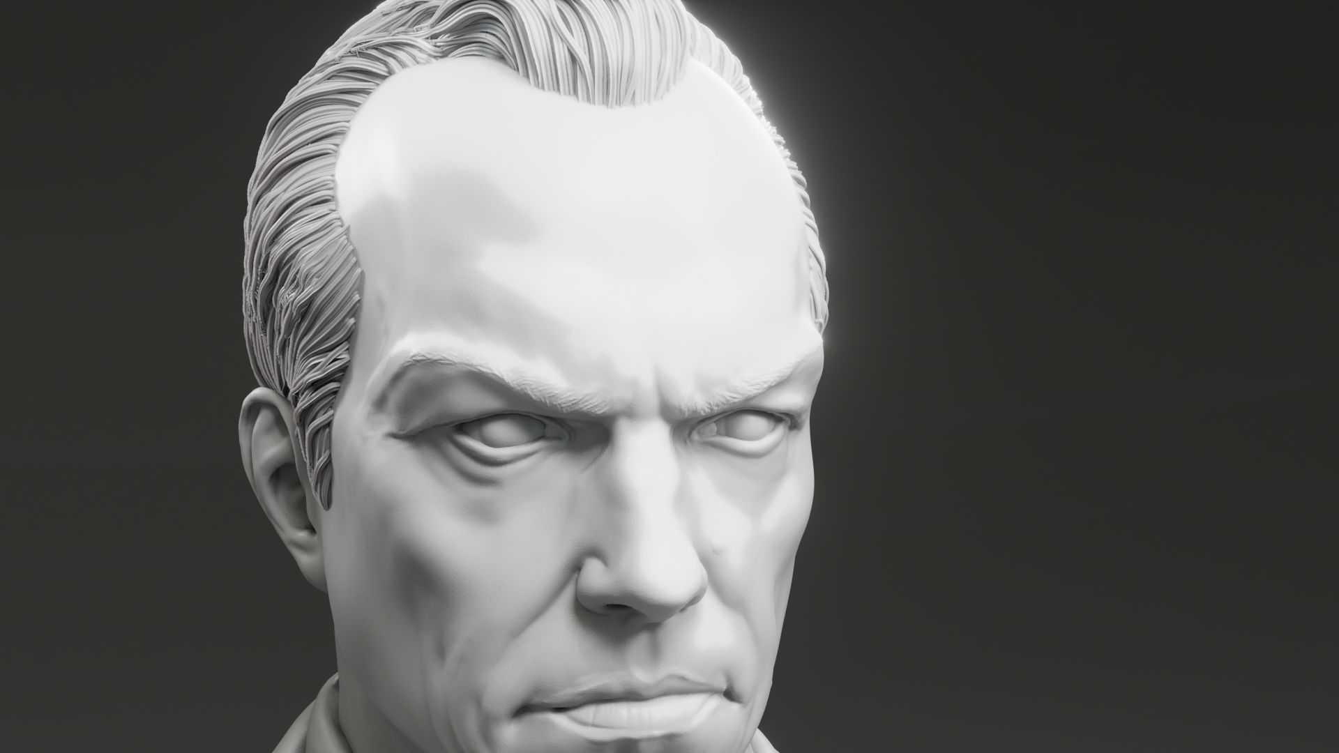 Hugo Weaving - Agent Smith - The Matrix 3D print model_11