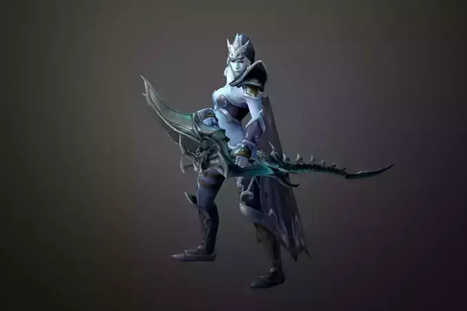 Fantasy Chess RPG Character - Dark Archer