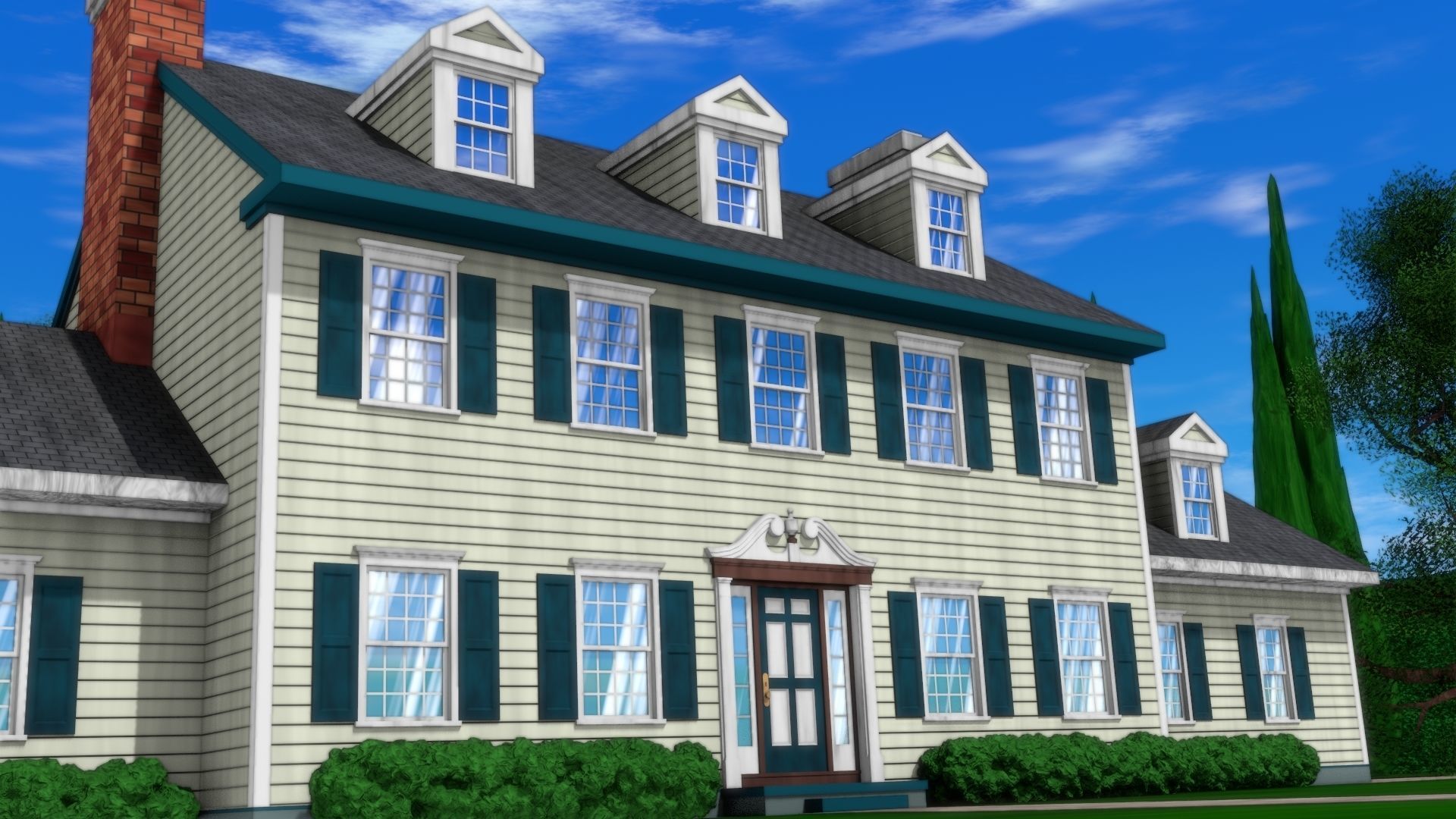 For Anime in Blender - Window Shaders - Eevee and Cycles 3D model_13