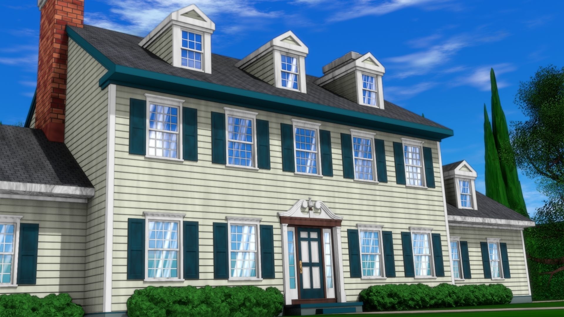 For Anime in Blender - Window Shaders - Eevee and Cycles 3D model_22
