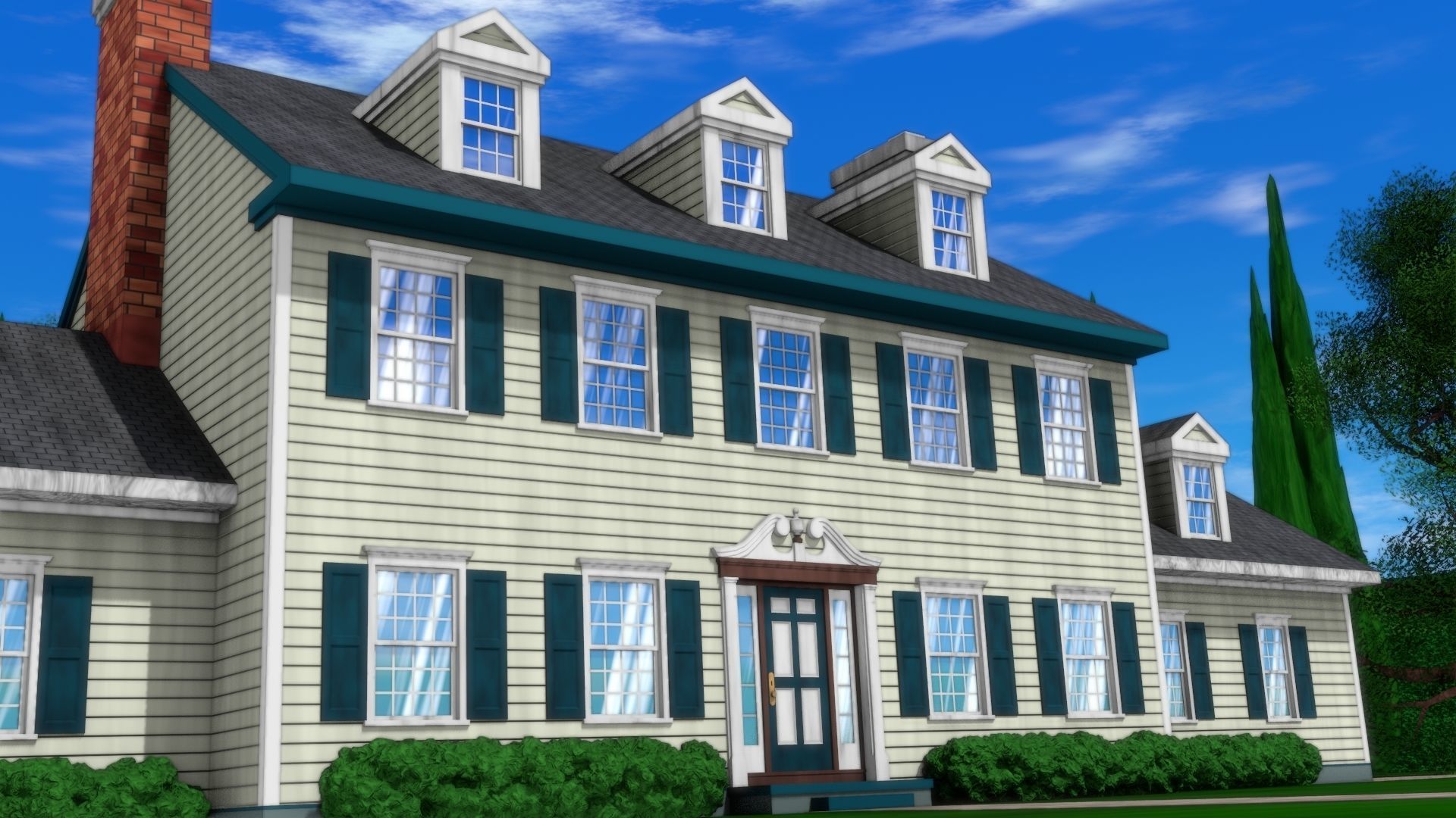 For Anime in Blender - Window Shaders - Eevee and Cycles 3D model_18