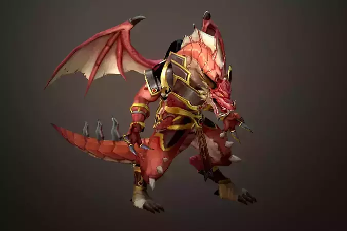 Fantasy Chess RPG Character - Dragon Knight