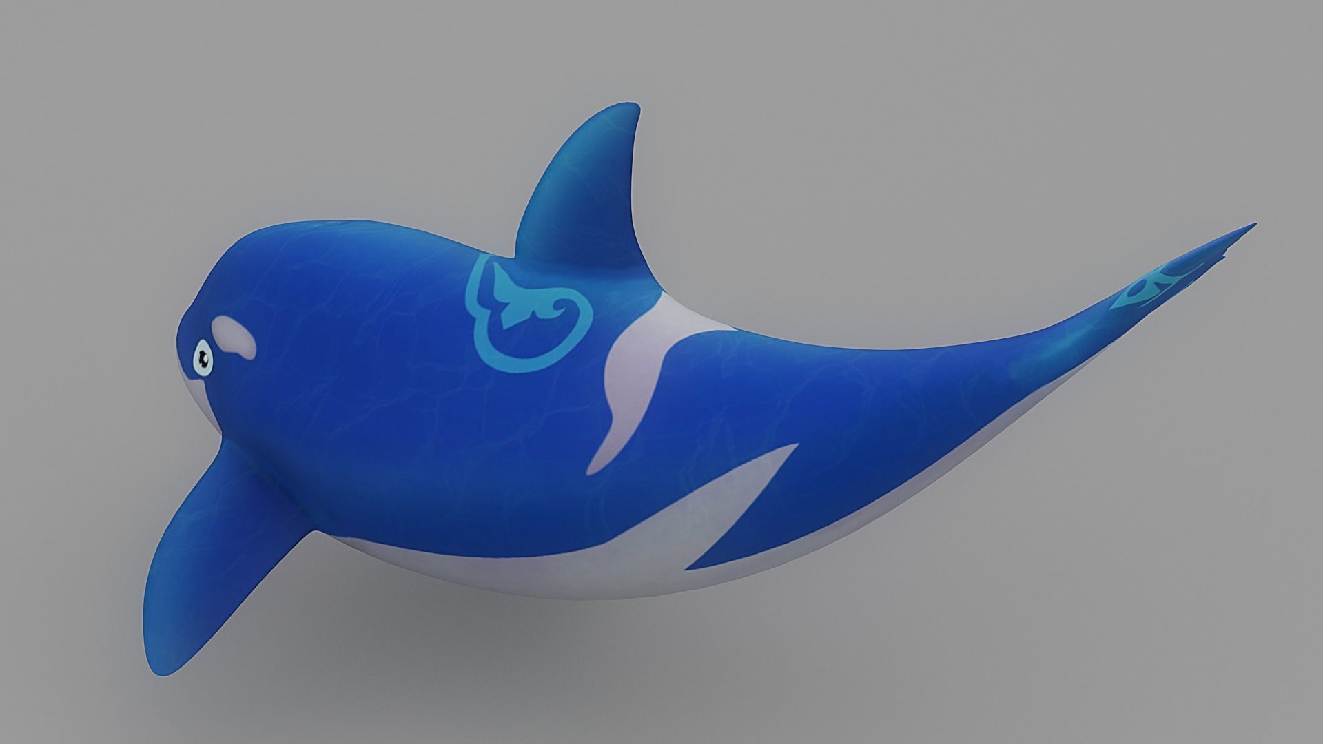 Cartoon Fish 7 Low-poly 3D model_3