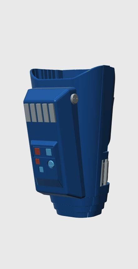 Cad Bane Armor  3D print model_2