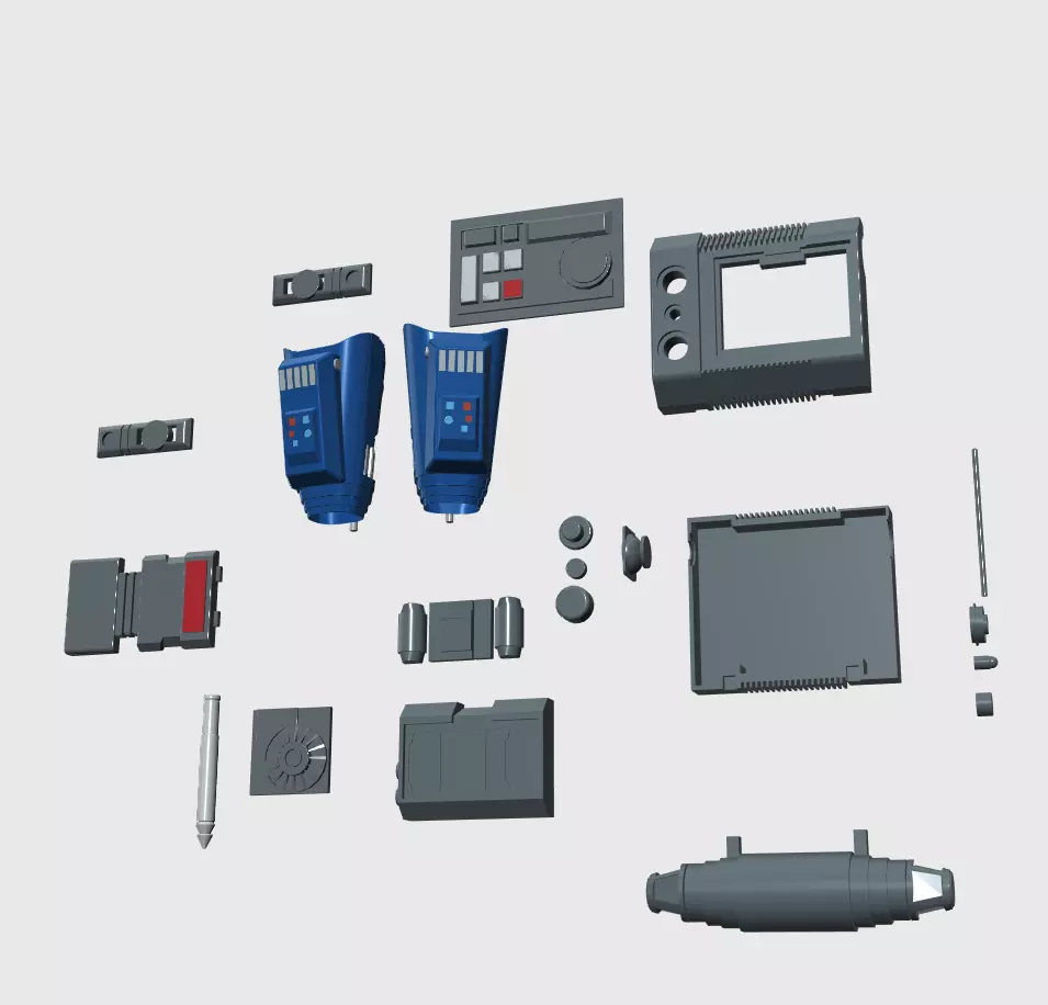 Cad Bane Armor  3D print model_0