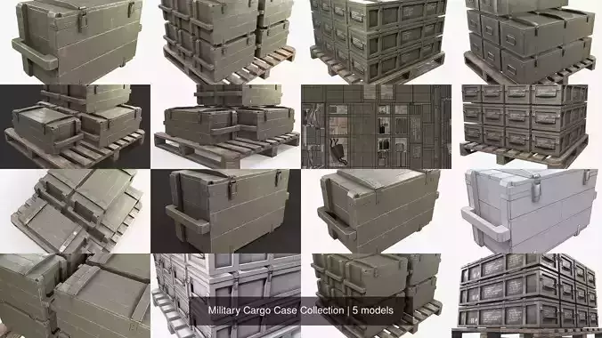 Military Cargo Case Collection