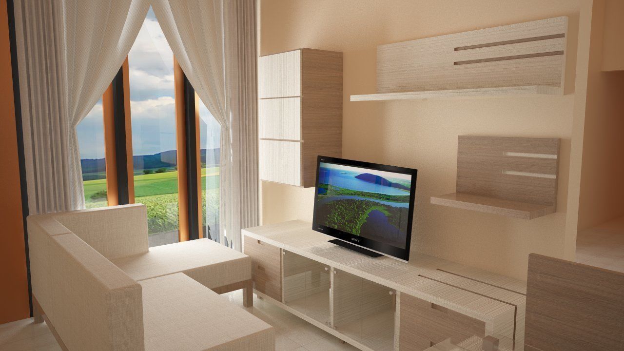 Calm Interior design 3D print model_3