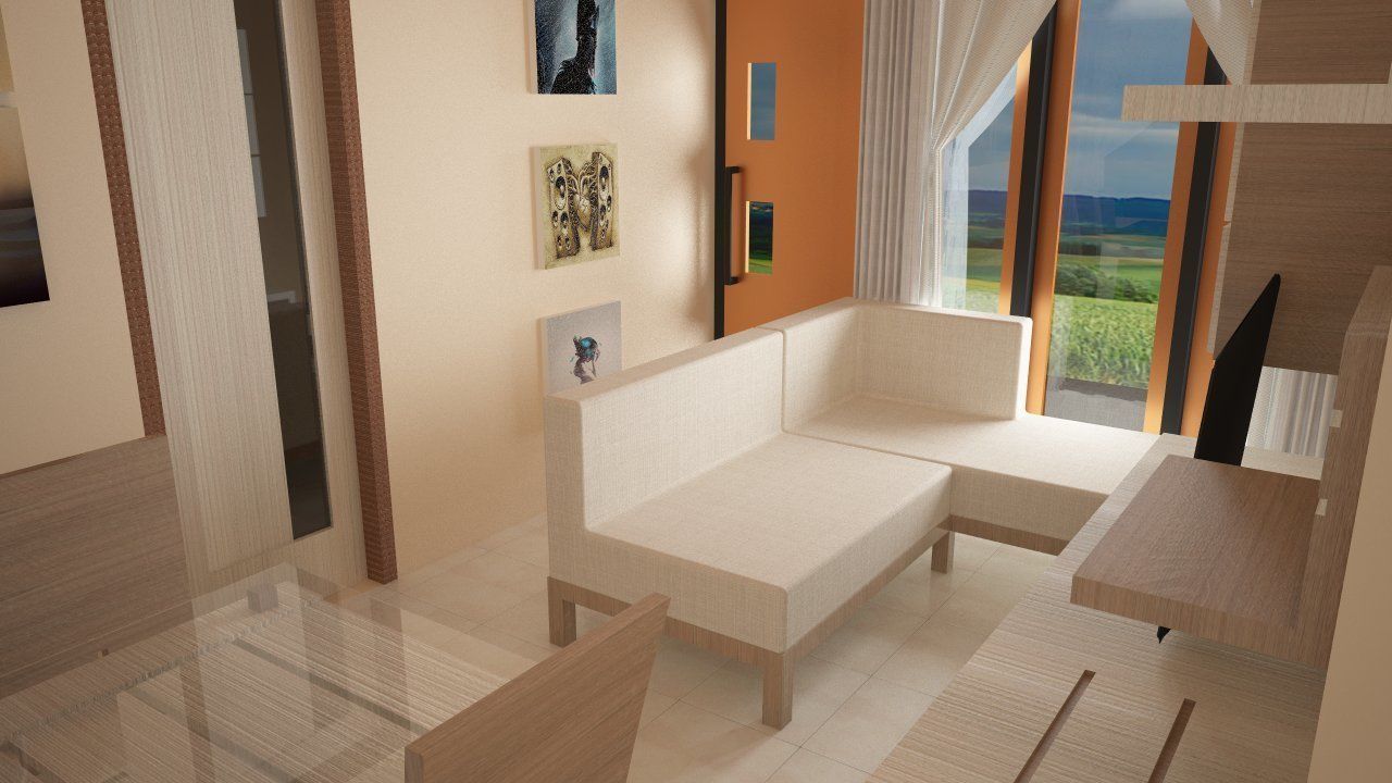 Calm Interior design 3D print model_4