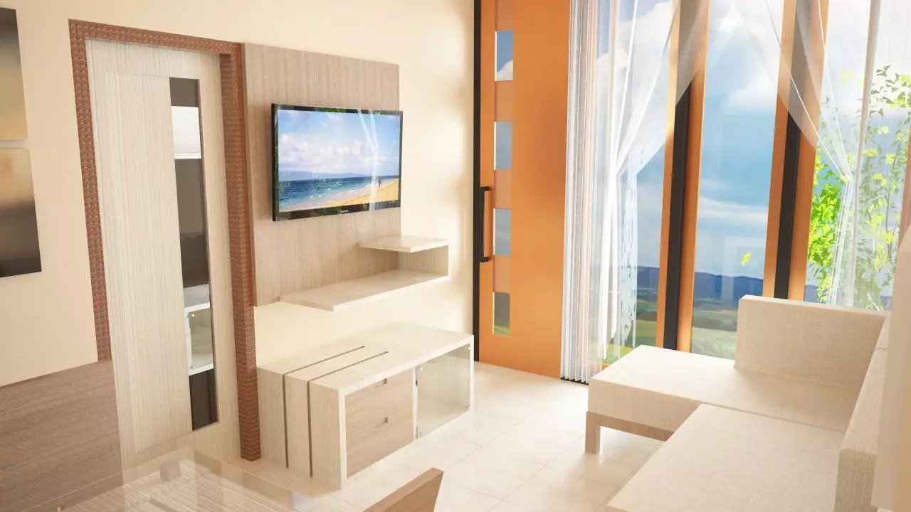 Calm Interior design 3D print model_0