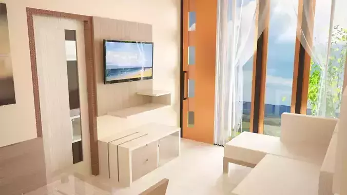 Calm Interior design 3D print model