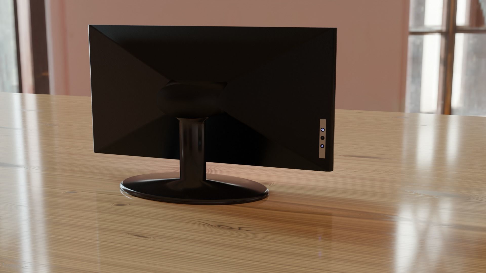 PC Monitor 3D model_4