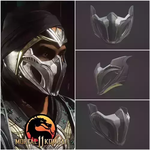 Rain mask from Mortal Kombat 11 - Secret Son 3D print model