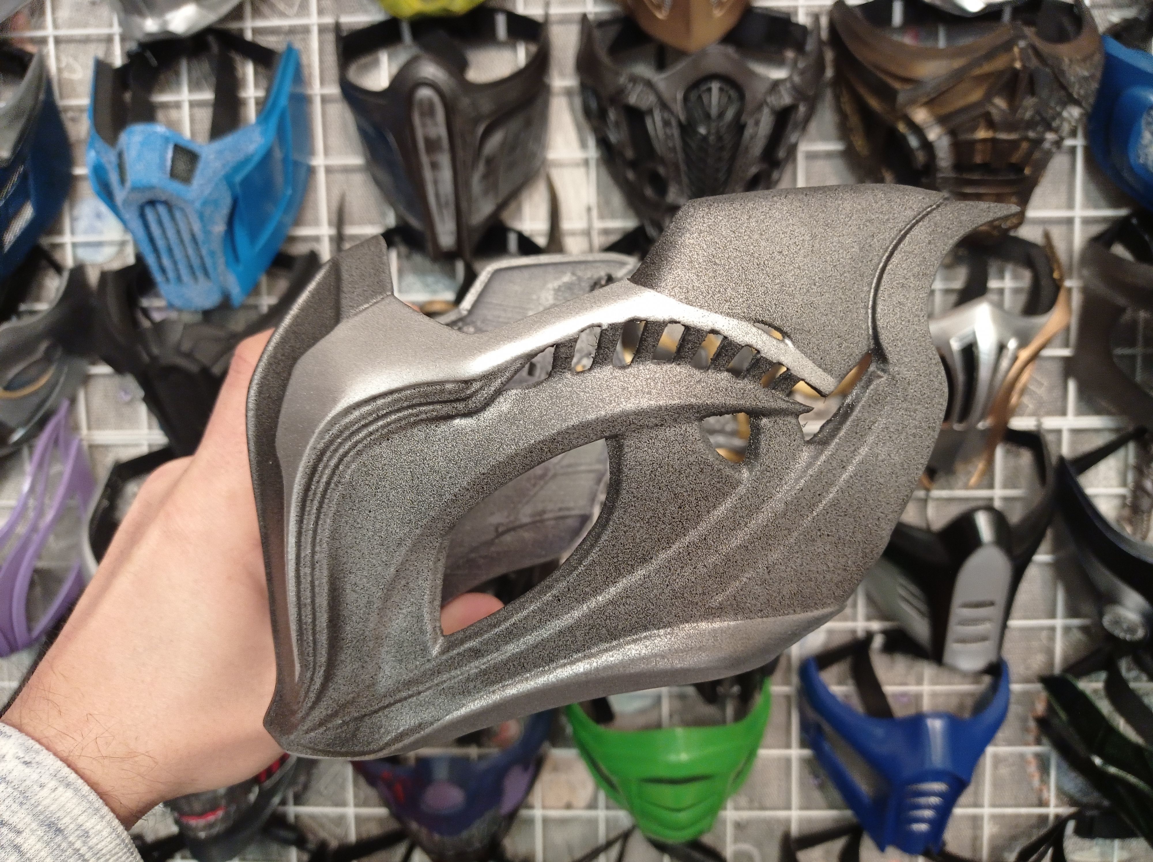 Rain mask from Mortal Kombat 11 - Secret Son 3D print model_4